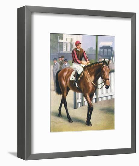 Monument, Jockey: P. Beasley', 1939-Unknown-Framed Giclee Print