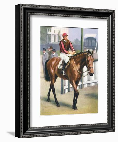 Monument, Jockey: P. Beasley', 1939-Unknown-Framed Giclee Print