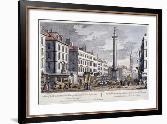 Monument, London, 1794-George Bickham-Framed Giclee Print
