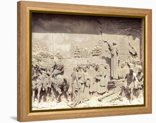 Monument of Arnold Da Brescia-Oroardo Tabacchi-Framed Premier Image Canvas