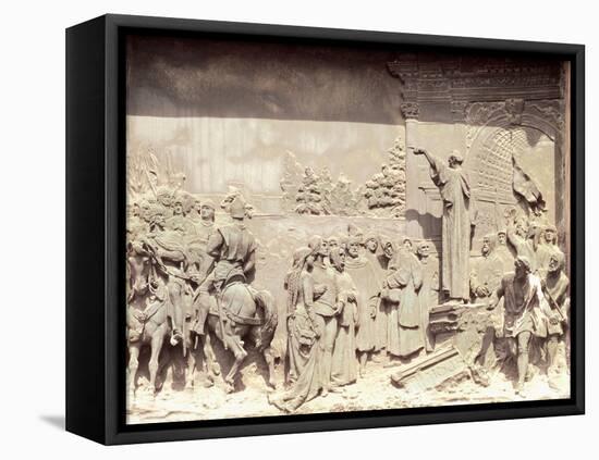 Monument of Arnold Da Brescia-Oroardo Tabacchi-Framed Premier Image Canvas