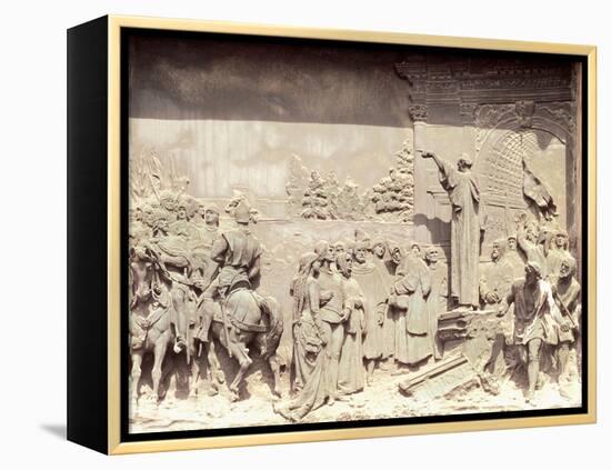 Monument of Arnold Da Brescia-Oroardo Tabacchi-Framed Premier Image Canvas