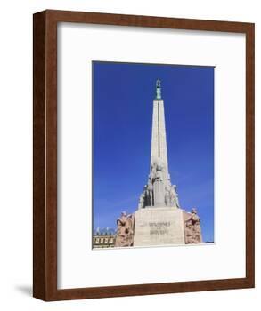 Monument of Freedom, Riga, Latvia-Keren Su-Framed Photographic Print