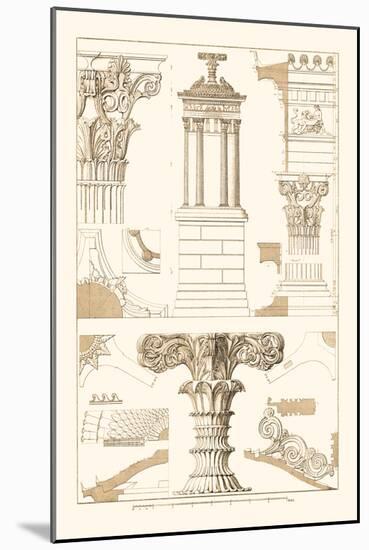 Monument of Lysicrates at Athens-J. Buhlmann-Mounted Art Print