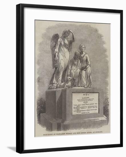 Monument of Margaret Wilson and Her Sister Agnes, at Stirling-null-Framed Giclee Print