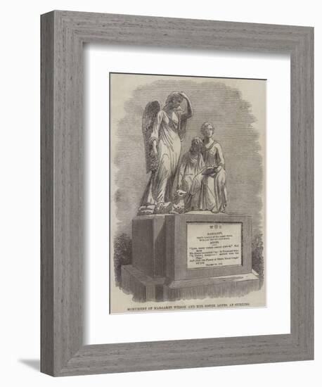 Monument of Margaret Wilson and Her Sister Agnes, at Stirling-null-Framed Giclee Print