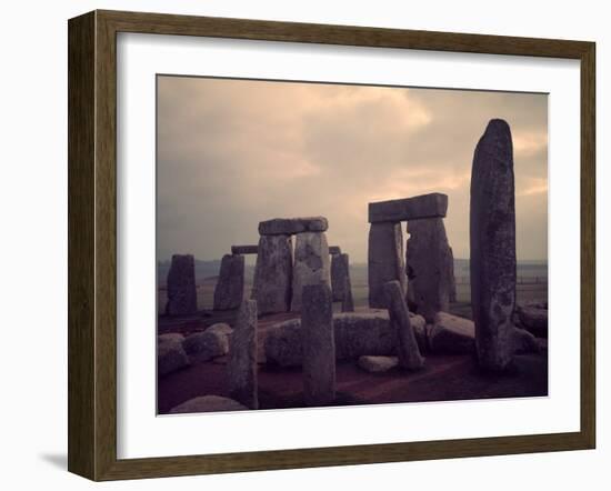 Monument of Stonehenge-Dmitri Kessel-Framed Photographic Print