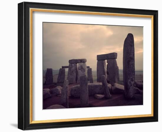 Monument of Stonehenge-Dmitri Kessel-Framed Photographic Print