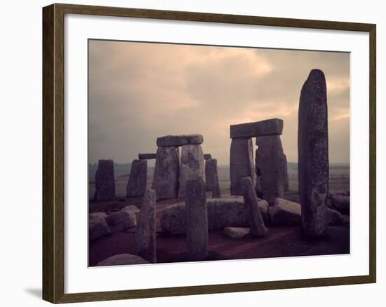 Monument of Stonehenge-Dmitri Kessel-Framed Photographic Print