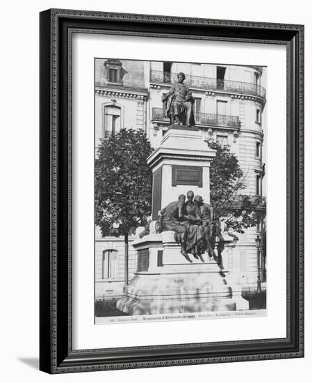 Monument to Alexandre Dumas Pere, 1883-Gustave Doré-Framed Giclee Print