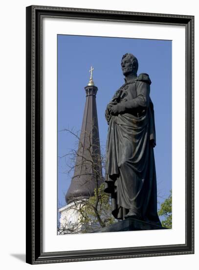 Monument to Count Mikhail Vorontsov Semyonovich (1782-1856)-null-Framed Photographic Print