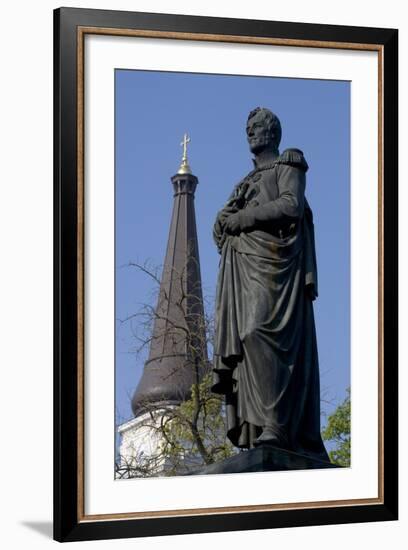 Monument to Count Mikhail Vorontsov Semyonovich (1782-1856)-null-Framed Photographic Print