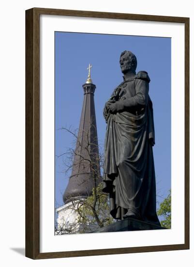 Monument to Count Mikhail Vorontsov Semyonovich (1782-1856)-null-Framed Photographic Print