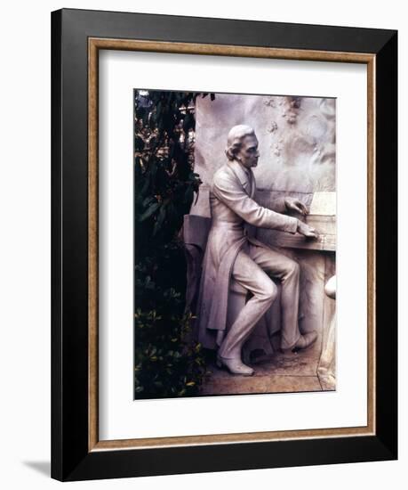 Monument to Frederic Chopin-French School-Framed Giclee Print