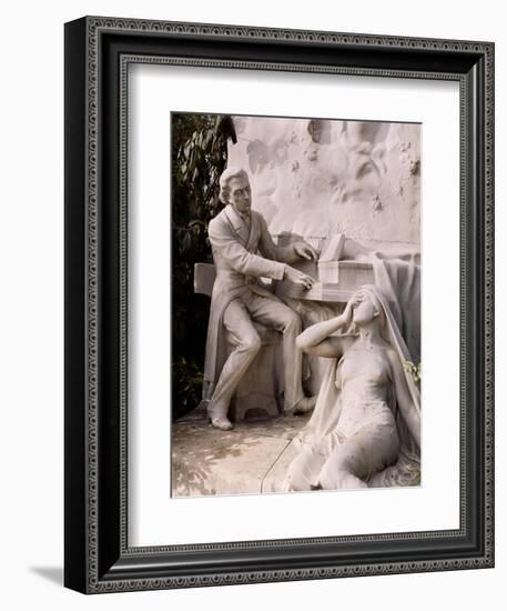 Monument to Frederic Chopin-French School-Framed Giclee Print