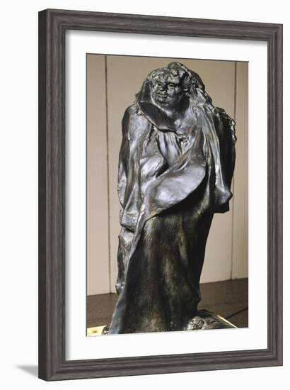 Monument to Honore' De Balzac-Auguste Rodin-Framed Giclee Print