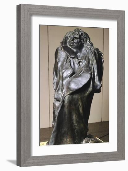 Monument to Honore' De Balzac-Auguste Rodin-Framed Giclee Print