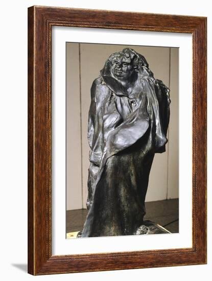 Monument to Honore' De Balzac-Auguste Rodin-Framed Giclee Print