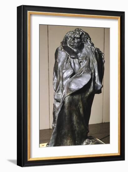 Monument to Honore' De Balzac-Auguste Rodin-Framed Giclee Print