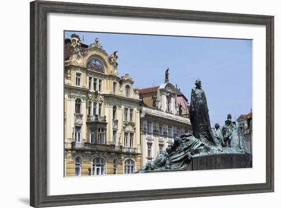 Monument to Jan Hus-null-Framed Giclee Print