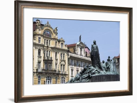 Monument to Jan Hus-null-Framed Giclee Print