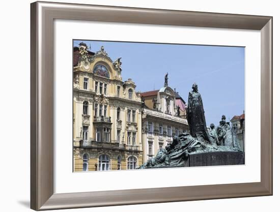 Monument to Jan Hus-null-Framed Giclee Print
