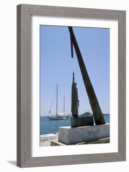 Monument To Pythagoras of Samos-Detlev Van Ravenswaay-Framed Photographic Print