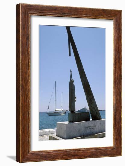 Monument To Pythagoras of Samos-Detlev Van Ravenswaay-Framed Photographic Print