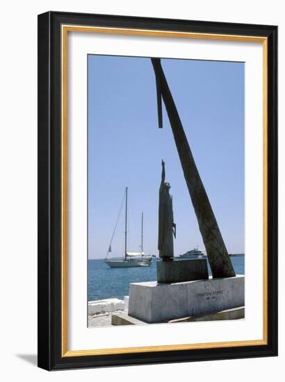 Monument To Pythagoras of Samos-Detlev Van Ravenswaay-Framed Photographic Print