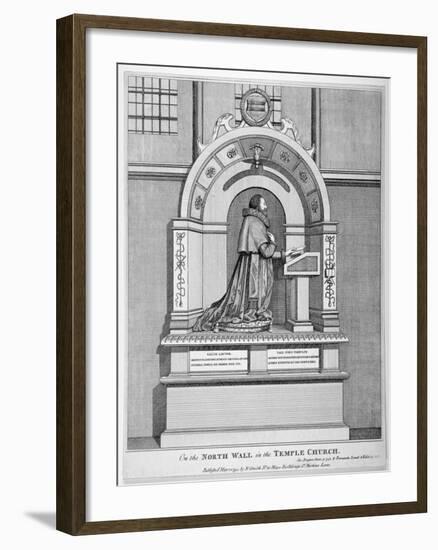 Monument to Richard Martin, Recorder of London, Temple Church, City of London, 1794-null-Framed Giclee Print