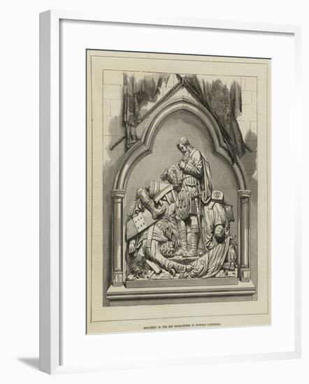 Monument to the 42nd Highlanders in Dunkeld Cathedral-null-Framed Giclee Print