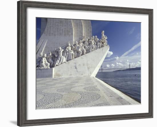 Monument to the Discoveries, Lisbon, Portugal-Michele Molinari-Framed Photographic Print