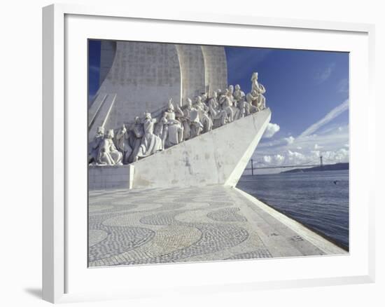 Monument to the Discoveries, Lisbon, Portugal-Michele Molinari-Framed Photographic Print