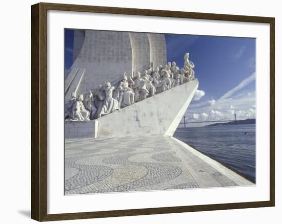 Monument to the Discoveries, Lisbon, Portugal-Michele Molinari-Framed Photographic Print