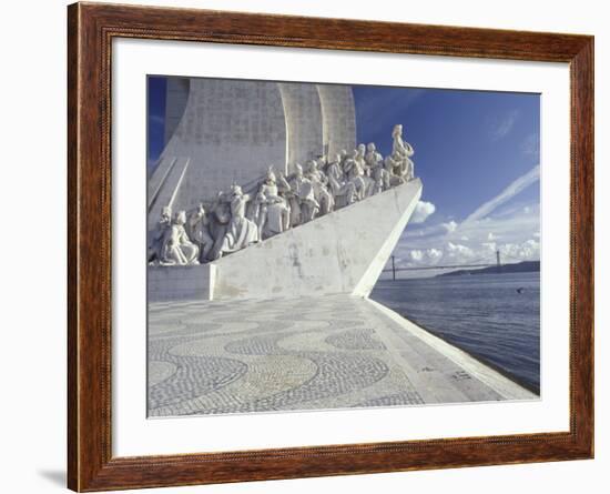 Monument to the Discoveries, Lisbon, Portugal-Michele Molinari-Framed Photographic Print