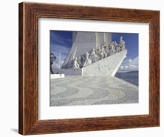 Monument to the Discoveries, Portugal-Michele Molinari-Framed Photographic Print