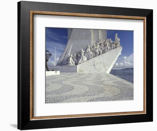 Monument to the Discoveries, Portugal-Michele Molinari-Framed Photographic Print