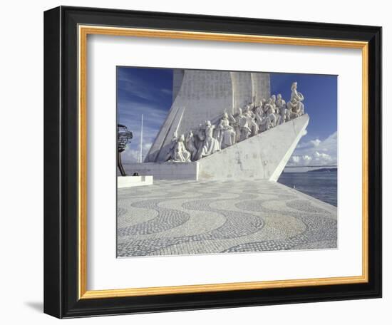 Monument to the Discoveries, Portugal-Michele Molinari-Framed Photographic Print