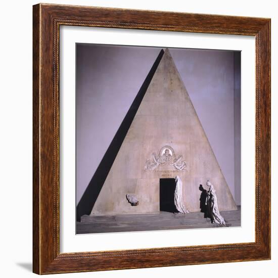 Monument to Titian-Antonio Canova-Framed Giclee Print