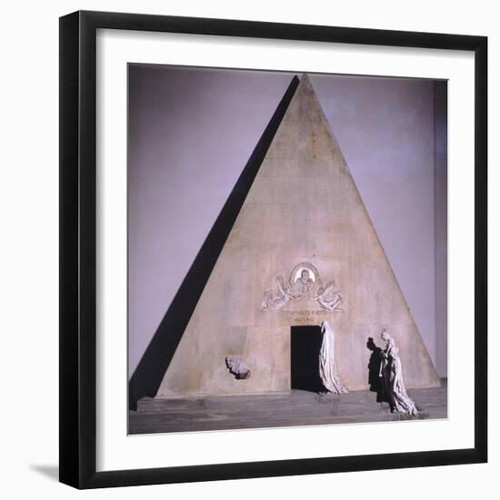 Monument to Titian-Antonio Canova-Framed Giclee Print