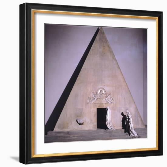 Monument to Titian-Antonio Canova-Framed Giclee Print