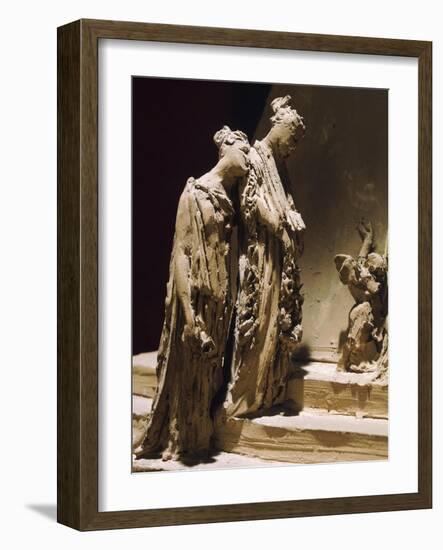 Monument to Titian-Antonio Canova-Framed Giclee Print