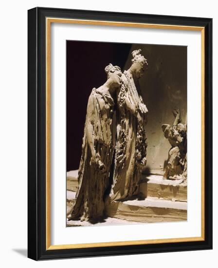 Monument to Titian-Antonio Canova-Framed Giclee Print