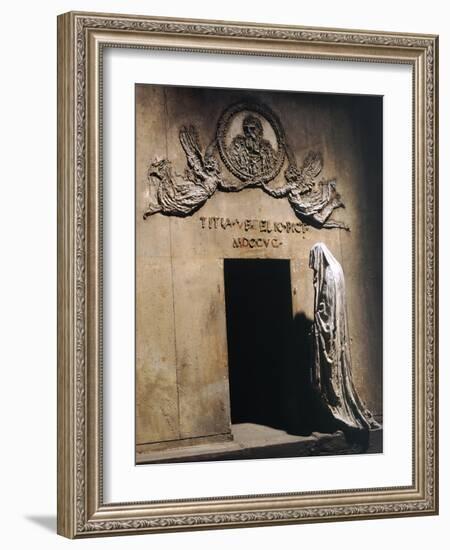 Monument to Titian-Antonio Canova-Framed Giclee Print