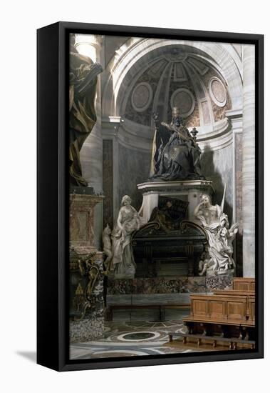 Monument to Urban VIII-Giovanni Lorenzo Bernini-Framed Premier Image Canvas