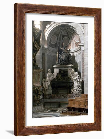 Monument to Urban VIII-Giovanni Lorenzo Bernini-Framed Giclee Print