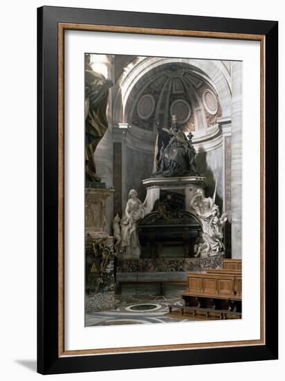 Monument to Urban VIII-Giovanni Lorenzo Bernini-Framed Giclee Print