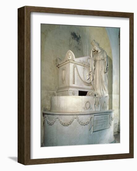 Monument to Vittorio Alfieri-Antonio Canova-Framed Giclee Print