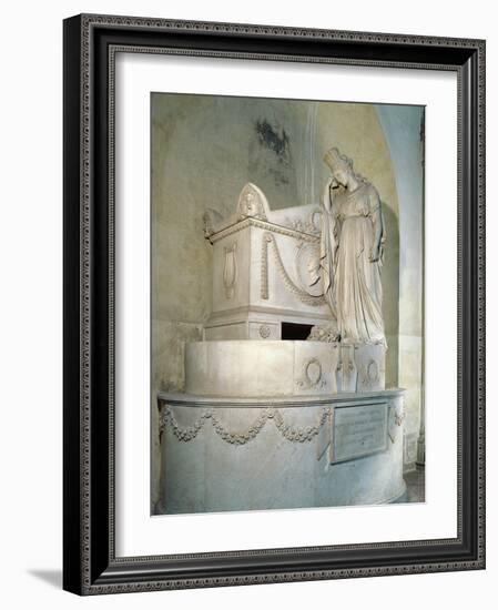 Monument to Vittorio Alfieri-Antonio Canova-Framed Giclee Print