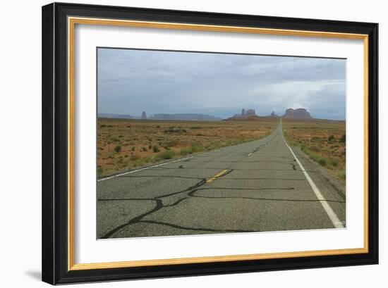 Monument Valley 01-Gordon Semmens-Framed Photographic Print